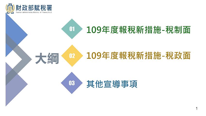 109年度所得稅結算申報注意事項